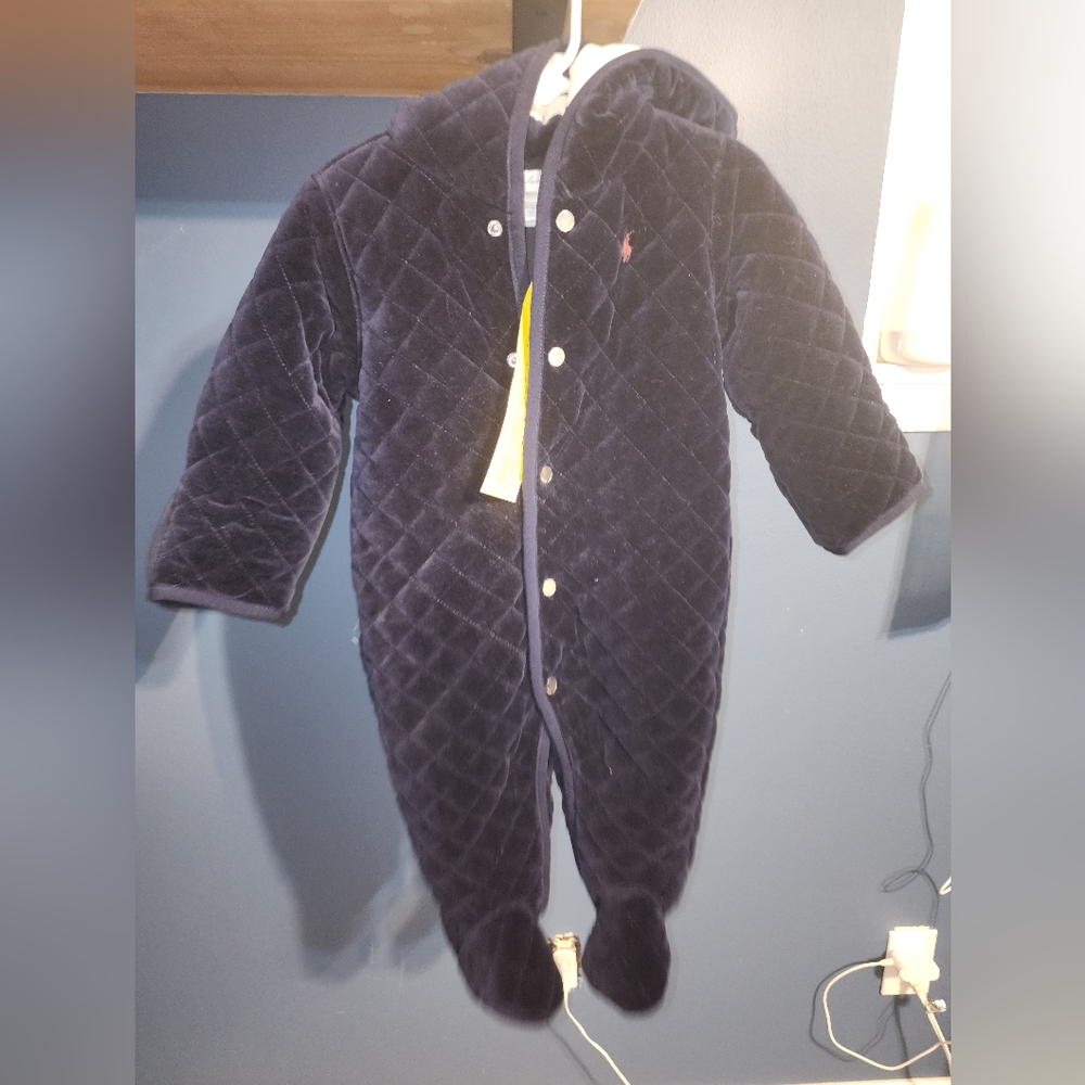 Ralph Lauren Baby Snowsuit - 9 Months - Brand New